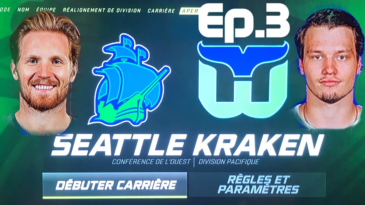 Franchise Seattle Kraken NHL 21 GM Mode (QC/FR) Ep.3