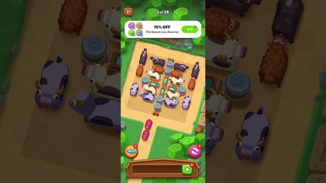 Farm jam level 26  to 31 play through #games #gaming 