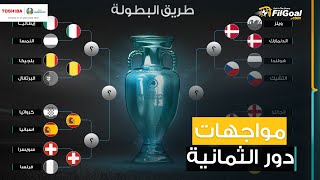 تعرف على مواجهات ومواعيد دور ربع النهائي ليورو 2020 