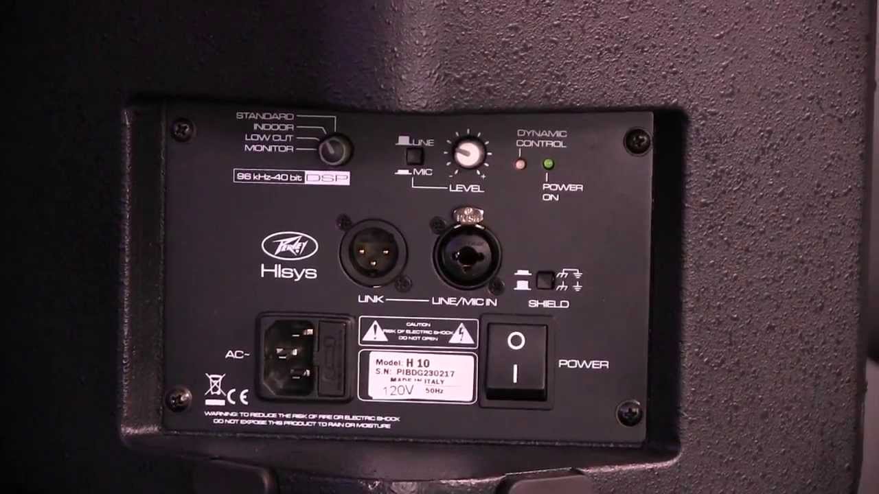 Peavey New Hisys Speakers @ NAMM 2014 - YouTube