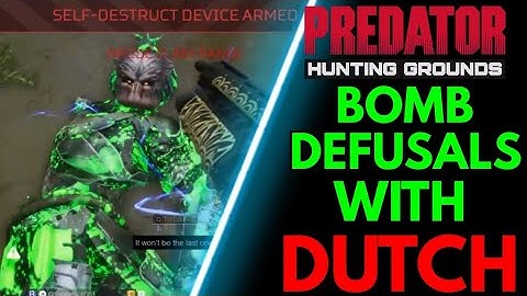 BOMB DEFUSALS! | DUTCH COMPILATION | PREDATOR: HUNTING GROUNDS