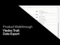 Audit Trail - Data Export