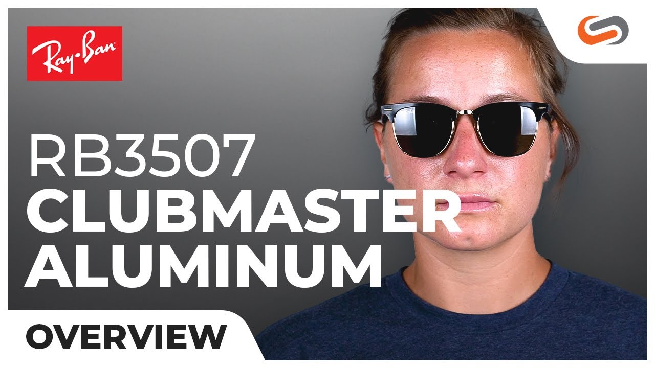 rb3507 clubmaster aluminum