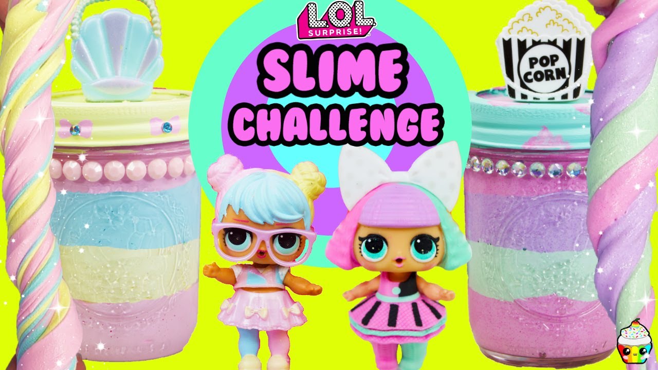slime lol doll videos
