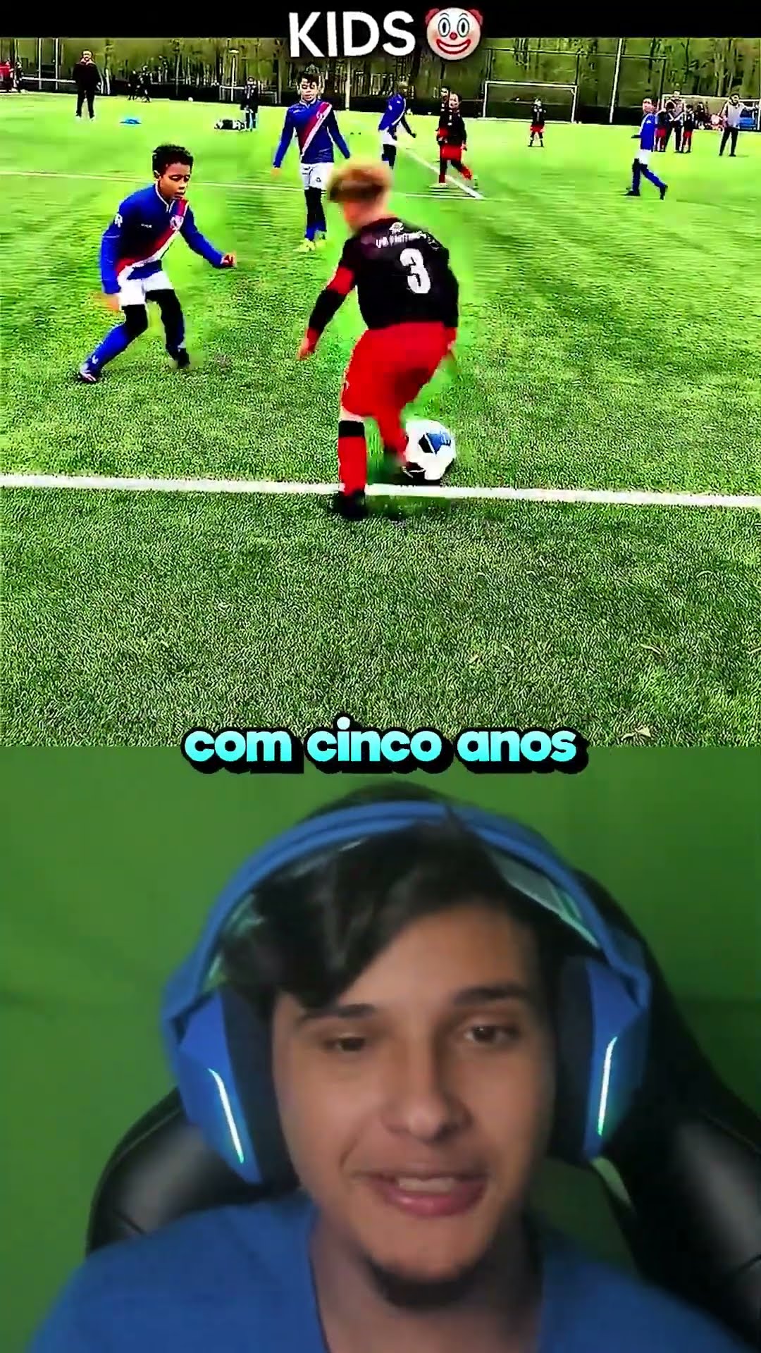 Crianças no Futebol!