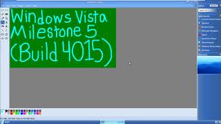 Windows Vista Milestone 5 (Build 4015) in VMWare Workstation Pro!