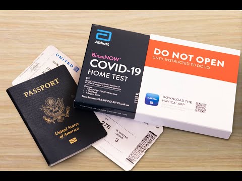 United — At-home COVID-19 test available from United and Abbott