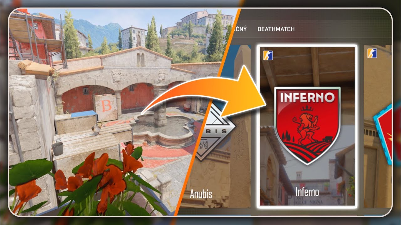 Mapa Inferno! + Nový Ranky!! 😮┃Counter Strike: GO - YouTube