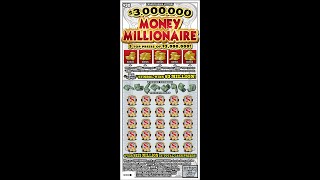 "$3,000,000 Money Millionaire" - PA Lottery - 08/09/21