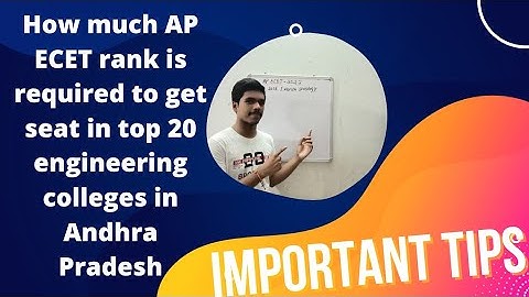 HOW MUCH AP ECET RANK REQUIRED TO GET SEAT IN TOP ENGINEERING COLLEGES IN ANDHRAPRADESH| #apecet2022