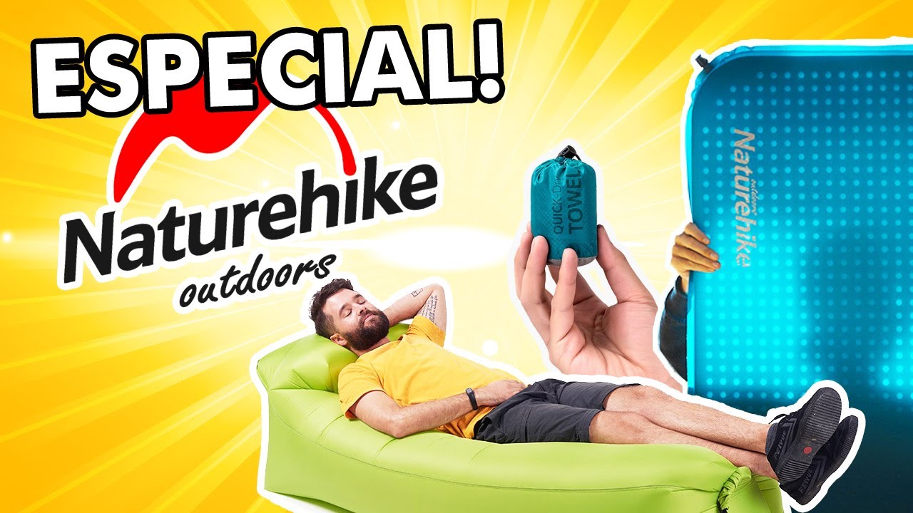 Especial Naturehike: Isolantes, Toalhas e Sofá - Novidades da Semana