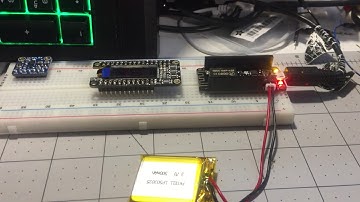 AdaFruit HUZZAH ESP8266 Blink test