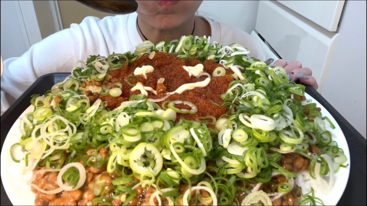 【ASMR】とびっこ納豆ご飯！