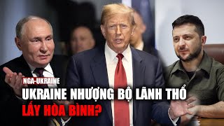 Ông Trump nói gì về tin muốn Ukraine nhượng bộ lãnh thổ lấy hòa bình?