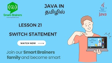 Mastering the Switch Statement in Java | Comprehensive Tutorial for Effective Programming in Tamil