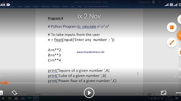 Class IX Computer Application02-11-2020 By Mr. Praveen Singh Ch- Python Programming