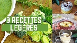 3 Recettes Faciles Pour Manger Léger Apres Les Fêtes