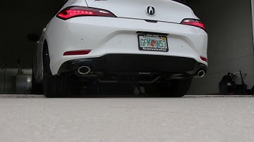 Acura Integra 2023 DP, FP, PRL sound