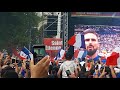 FINALE de la coupe du monde 2018 France - Croatie- La Marseillaise