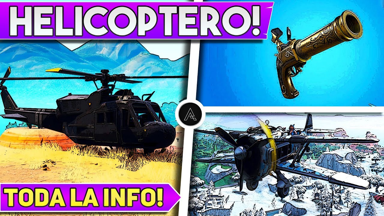 gaming logo 🔥 PARCHE 8.11 | Helicóptero | Nueva Pistola | Desafíos Semana 4 | Aviones Regresan - Fortnite