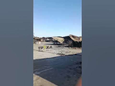 В Харькове российская окупационная армия обстреляла и спалила ...