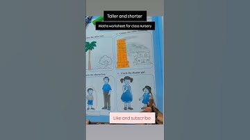 maths worksheet for class nursery. #study #learnnursery #maths #poem #rhymes #easylearning #learning