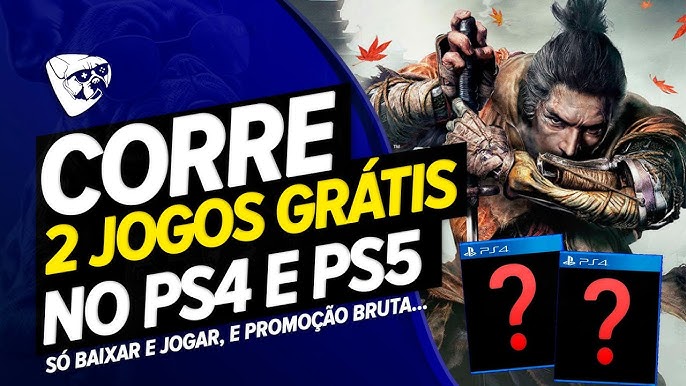 CORRE! 3 JOGOS GRÁTIS NO PS4 PS5! 2 GRÁTIS P/SEMPRE! E PROMOÇÃO DE WINDOWS  10 GVG MALL 