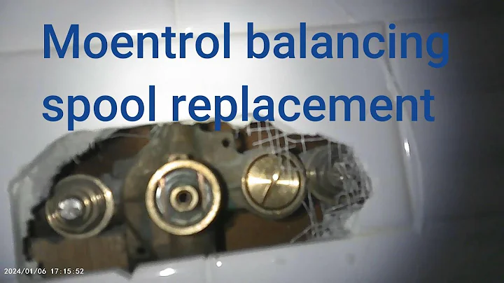 Moen Moentrol shower valve no hot water, no cold water fix