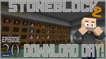 WORLD DOWNLOAD! - Stoneblock 2: 20 [Modded Minecraft]