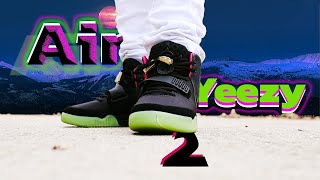 THESE Air Yeezy 2 Solar Reds are amazing!! cross da water review ( DHGATE ALTERNATIVE )