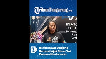 Dewa Budjana Berhasil Ajak Steve Vai Konser di Indonesia
