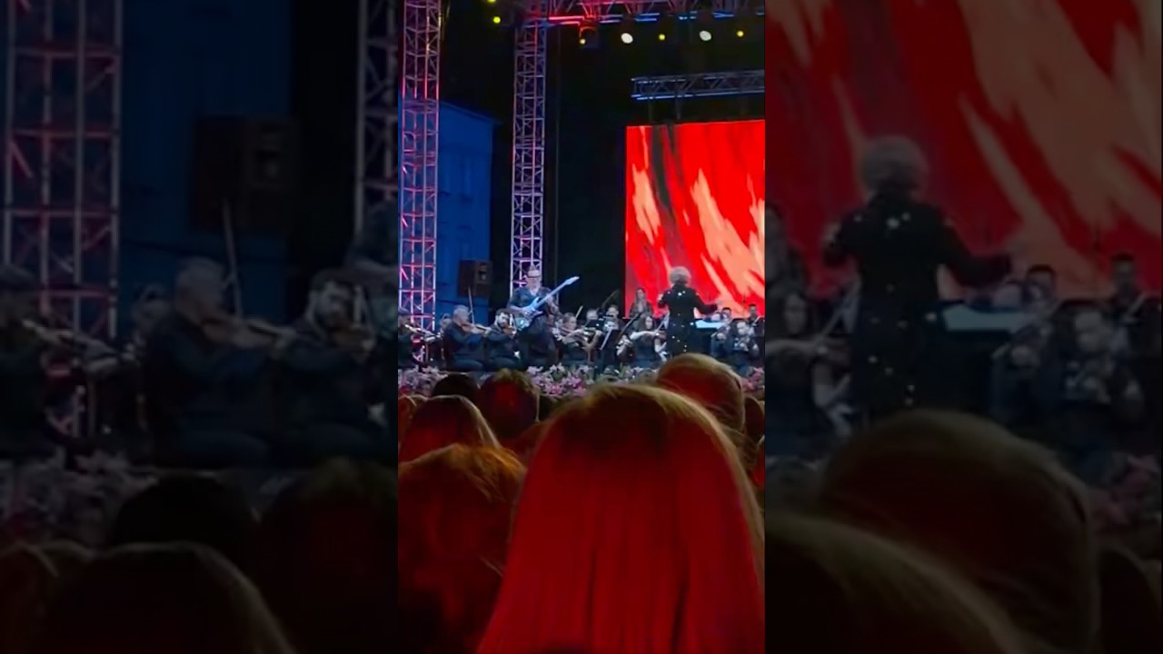 Igor Paspalj - Anthem - live with Smyphonic orchestra - Academy of Arts Banja Luka #guitar #anthem