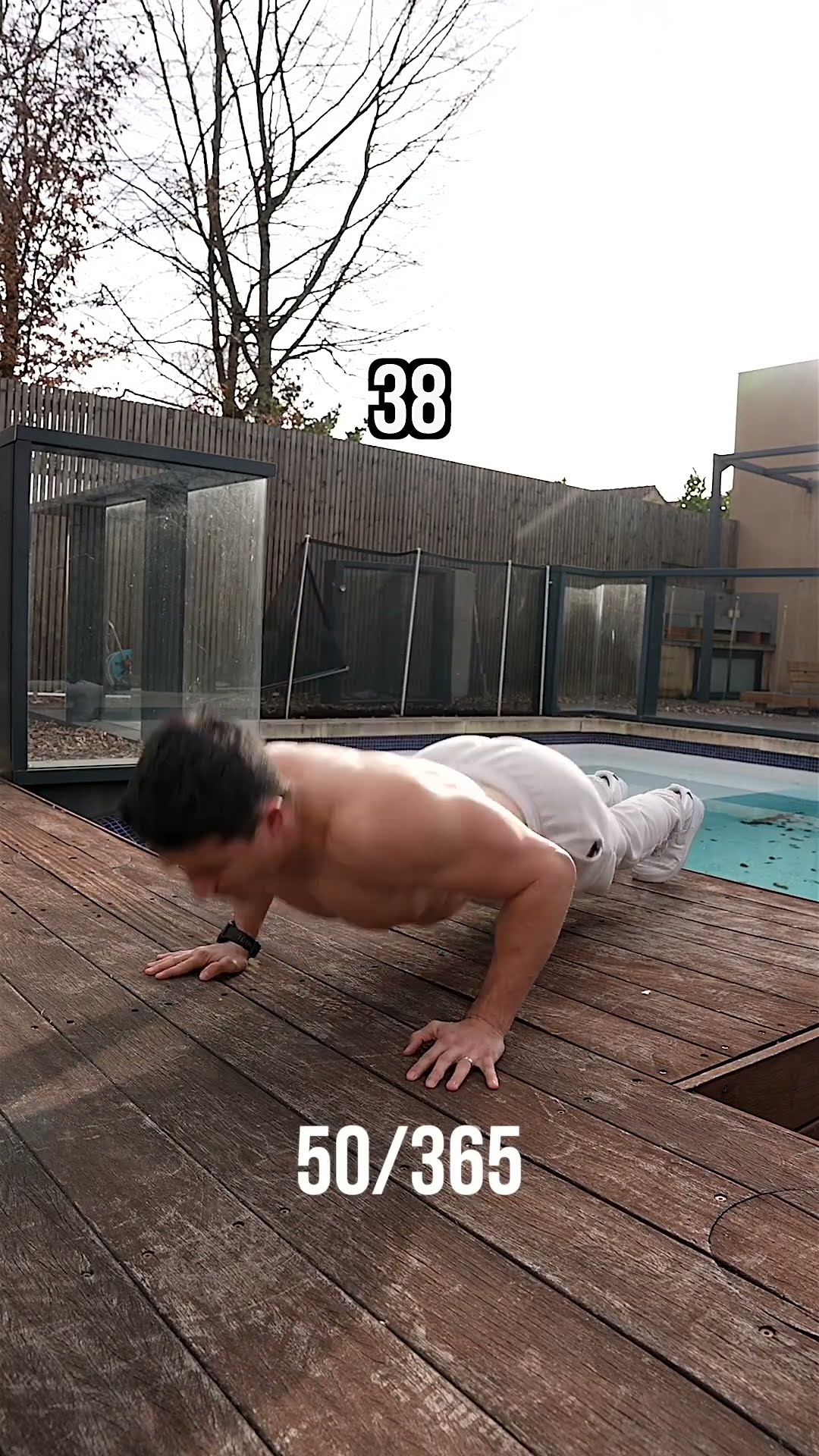 Army push-up test ! ? Day 50/365 challenge one more push-up everyday during 1 year !
