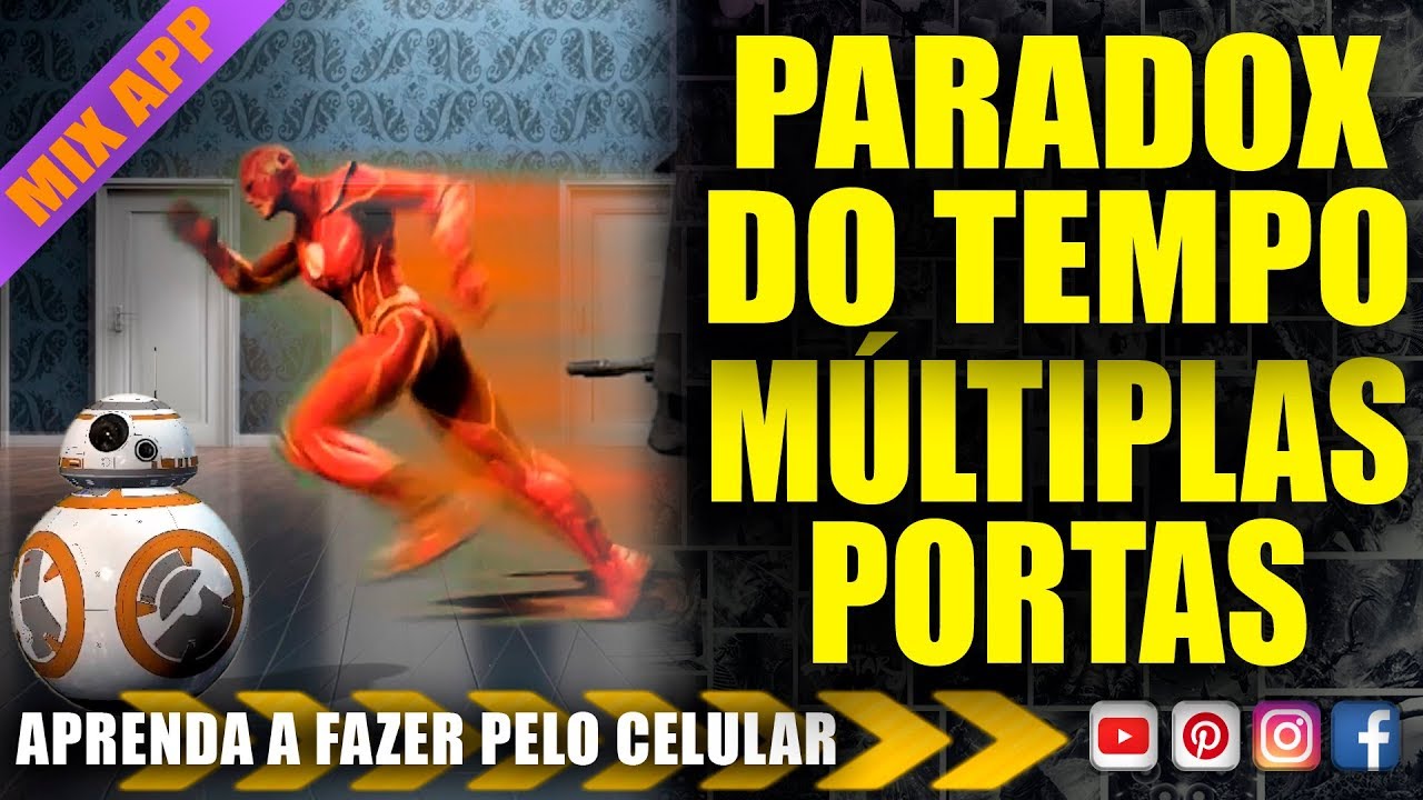 ▪️ ANIMAÇÃO DE IMAGEM ▪️ MÚLTIPLAS PORTAS, PARADOXO DO TEMPO (FILMES, SÉRIES E JOGOS)