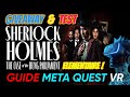 Sherlock Holmes Vr: Giveaway & Review Meta Quest. Elementary!