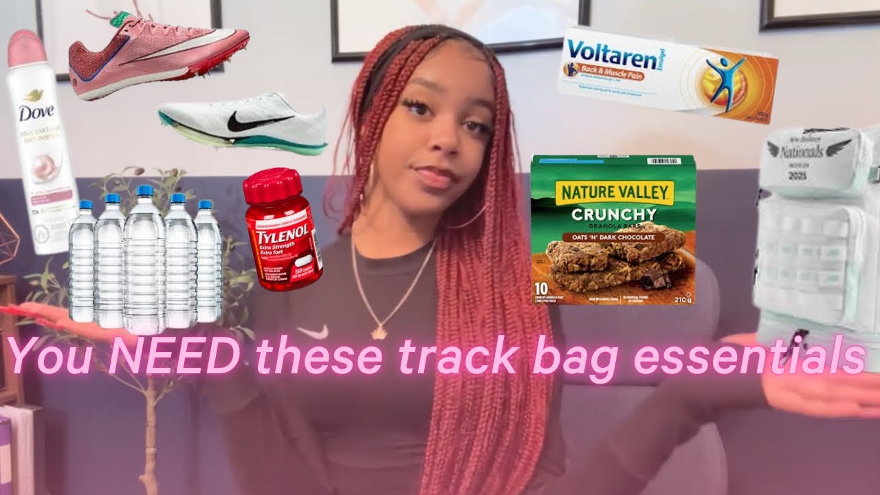Track Bag Essentials EVERY Sprinter Needs (USE THESE FOR FASTER TIMES ...