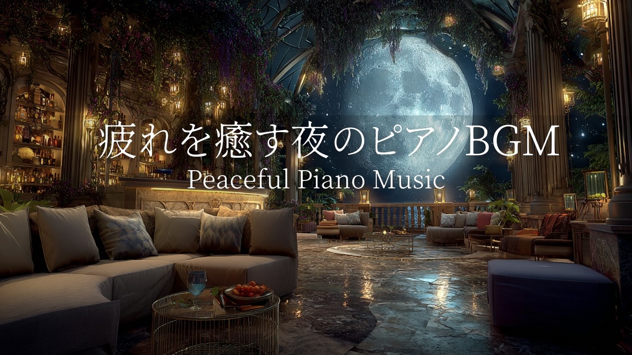 【心を休めるピアノBGM】途中広告なし｜１日の終わり、静かな時間で心に休息｜自律神経を整えるピアノ｜睡眠導入音楽｜心を落ち着かせる前向きで心地よいメロディー🌿432Hzの周波数