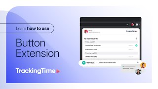 TrackingTime:  Button Extension to Track your Time screenshot 5