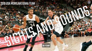 Donovan Mitchell Micd Up Sights And Sounds Mens National Team In Vegas