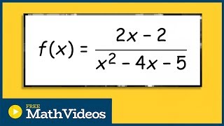 How to find the Asymptotes and Intercepts of a Rational Function