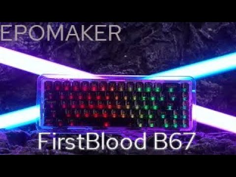 Механическая клавиатура FirstBlood B67 с полностью акриловым уплотнителем