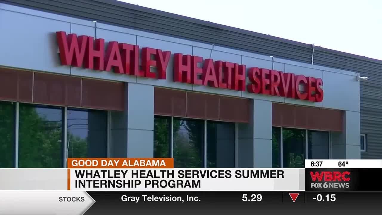 Whatley Health Services starts summer internship program