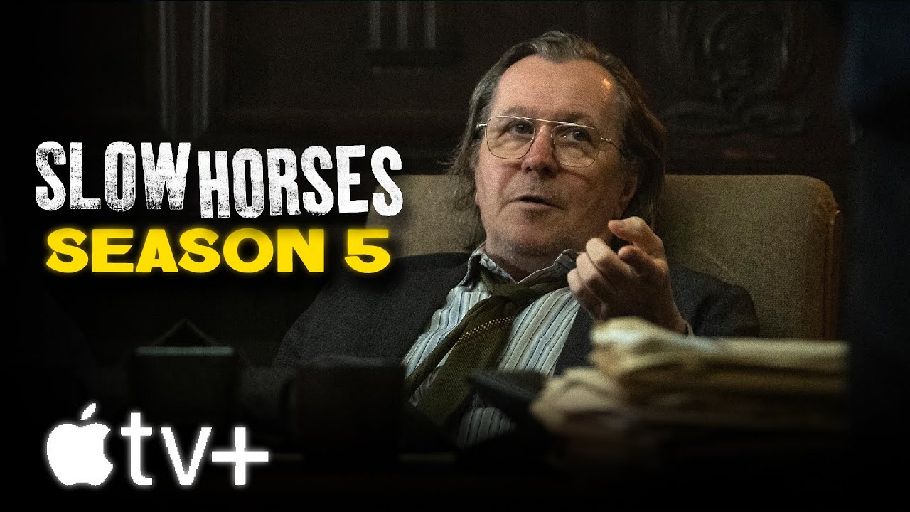 Vibrant Slow Horses Season 5 Trailer Design Illustration Vibrant Slow Horses Season 5 Trailer Design Illustration