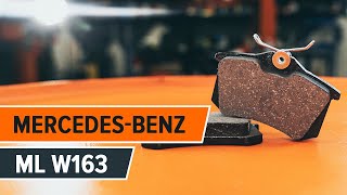 Tuto changement Capteur usure plaquette MERCEDES-BENZ M-CLASS : video manuel