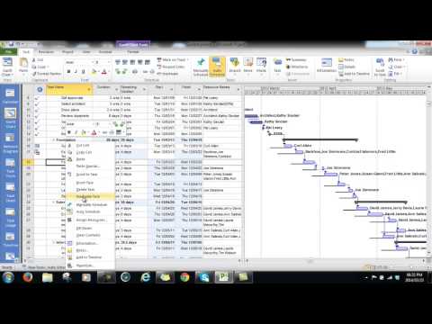 MS Project Inactive tasks