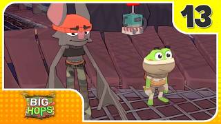 Big Hops playthrough [Part 13: Mine Cart Mayhem] screenshot 2