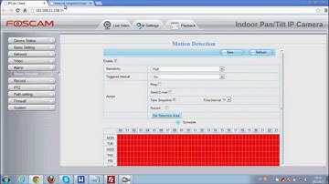 IP Camera FTP settings