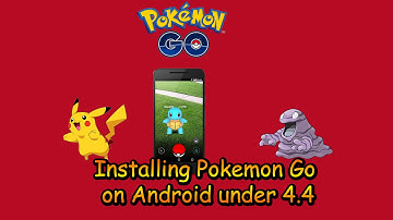 Installing Pokemon Go on Android 4.0, 4.1, 4.2 w links