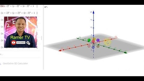 The Three Dimensional  Coordinate System by Teacher Ramer