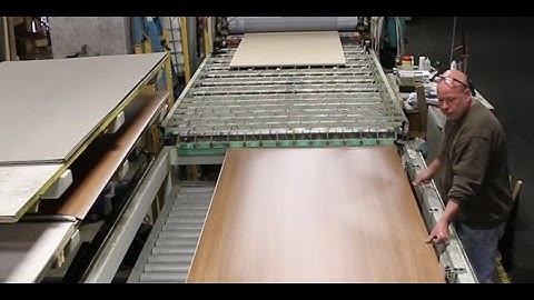 DSI Panel High Pressure Laminate Lamination Line